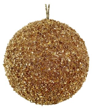 Kuuseehe pärlitest kuldne Ø10cm
