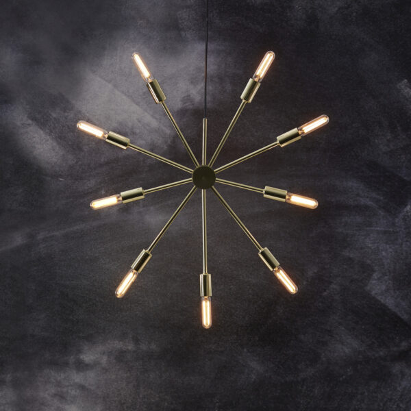 Täht metallist Pix messing 50x3x56cm