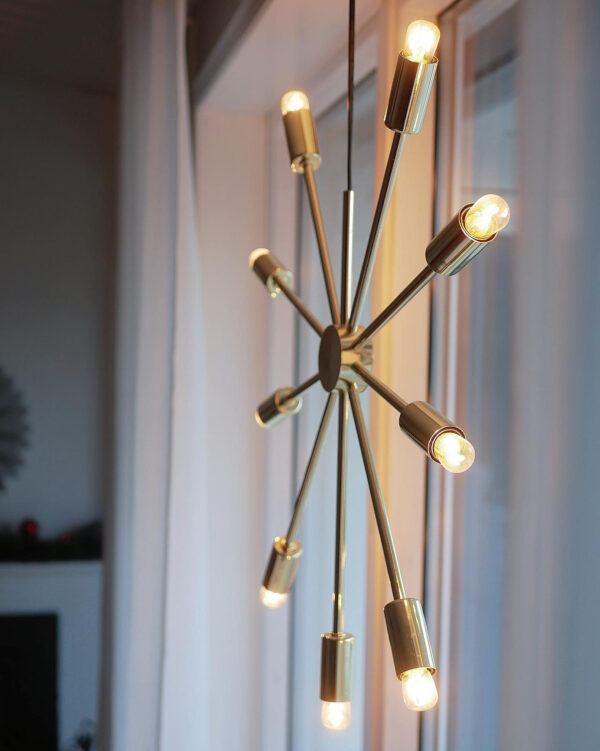 Täht metallist Pix messing 50x3x56cm