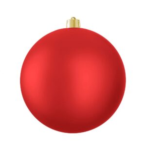 Jõulukuul punane matt Ø25cm