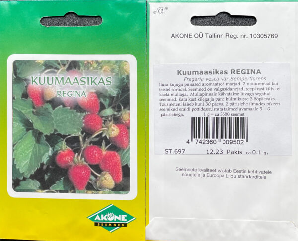 Kuumaasikas 'Regina' 0,1g