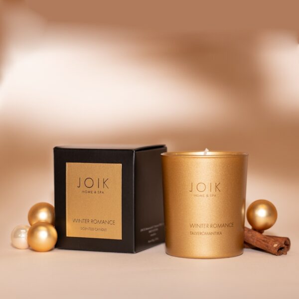 JOIK Home & Spa lõhnaküünal Talveromantika kinkekarbis 150 g