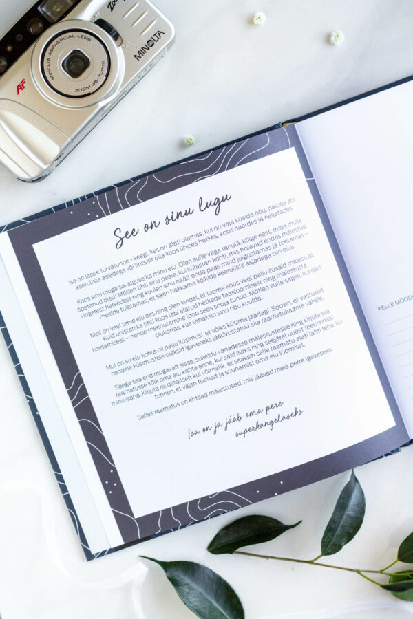 Minu isa lugu - Mälestuste raamat isale