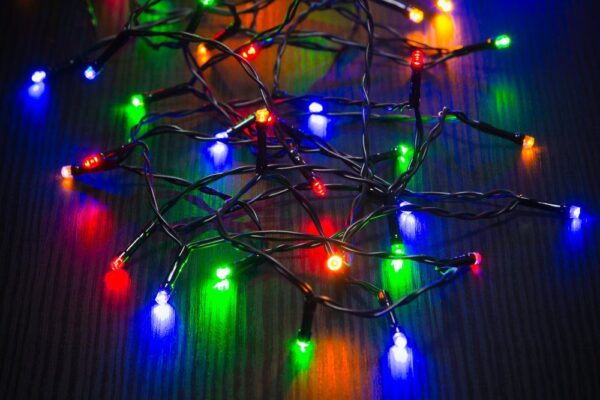 Valguskett värviline 7,9m 80LED IP44