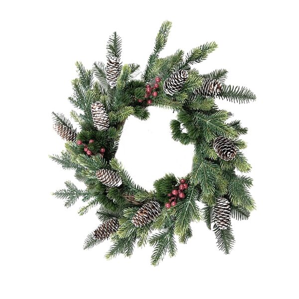 Kunstpärg Thea punaste marjadega Ø50cm