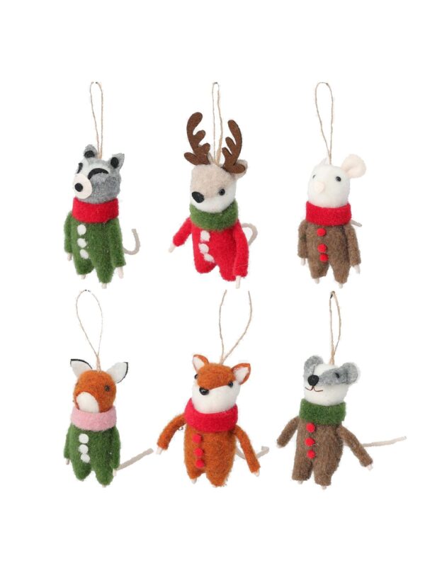 Kuuseehe metsloom salliga 4x4x h10cm erinevad 1tk