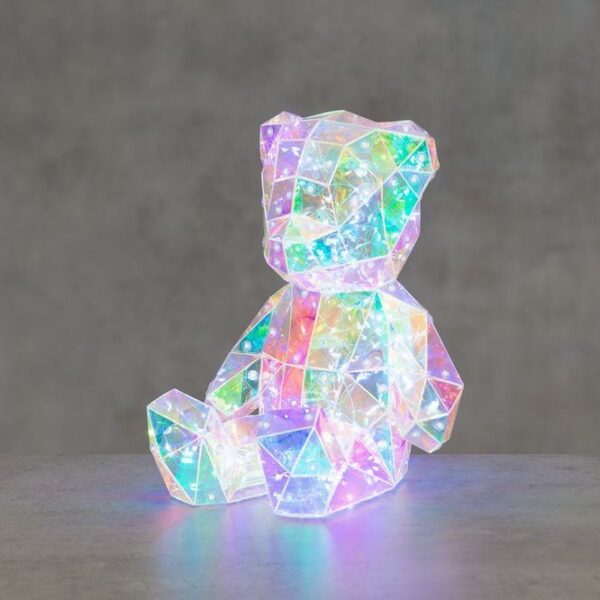 Valgusdekoratsioon Karu läbipaistev 20x21x h26cm 100LED