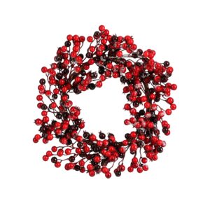 Pärg punased ja mustad marjad Ø40x h10cm