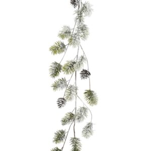 Vanik männioksad ja käbid, jäine roheline 180x13x h10cm