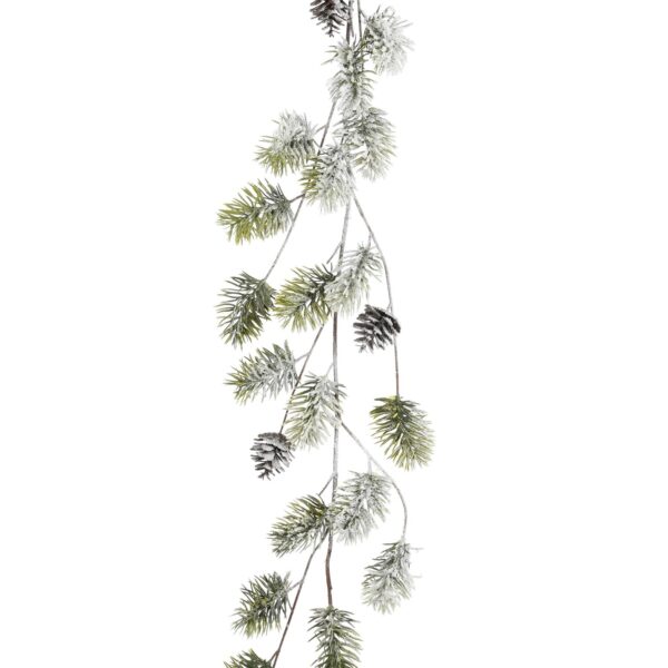 Vanik männioksad ja käbid, jäine roheline 180x13x h10cm