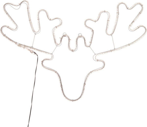 Valgusti põder soe valge 60x42cm 270LED IP44