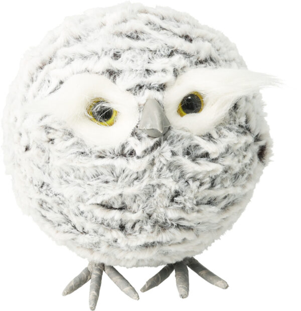 Dekoratsioon öökull seisev 15x15x h17cm värvivalik 1tk