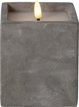 LED küünal Cem hall 9x9x h11,5cm