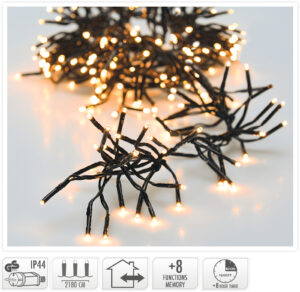 Valguskett soe valge 22m 3000LED IP44
