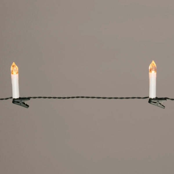 Valguskett Led küünlad soe valge 7,5m 30LED IP44