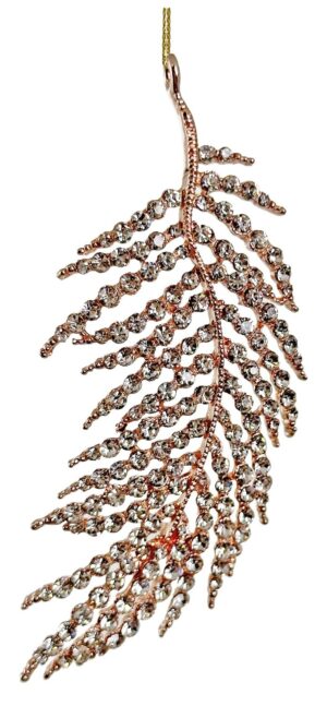 Kuuseehe teemantleht kuldne 9cm