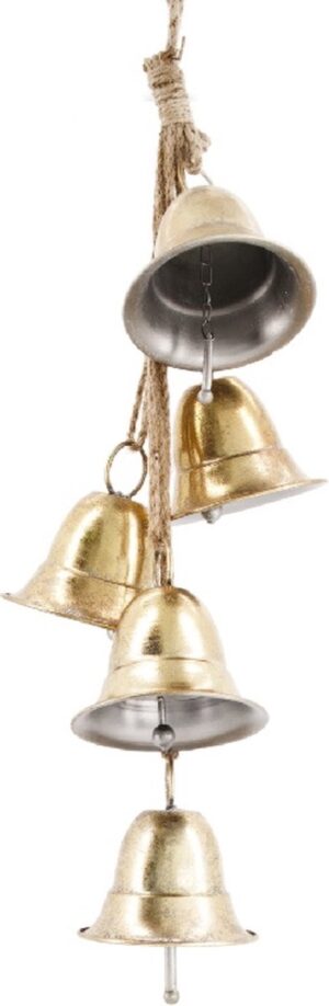 Kellukesed metallist kuldne 12x12x h71cm