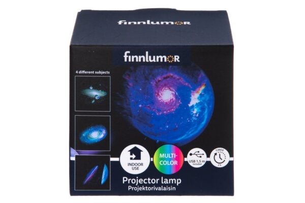 Valgusprojektor 4 erinevat pilti 12x11x h13cm