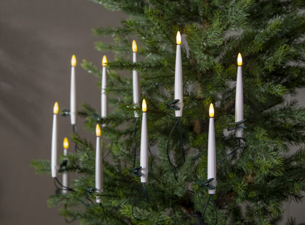 Valguskett Flamme soe valge 7,5m 16LED