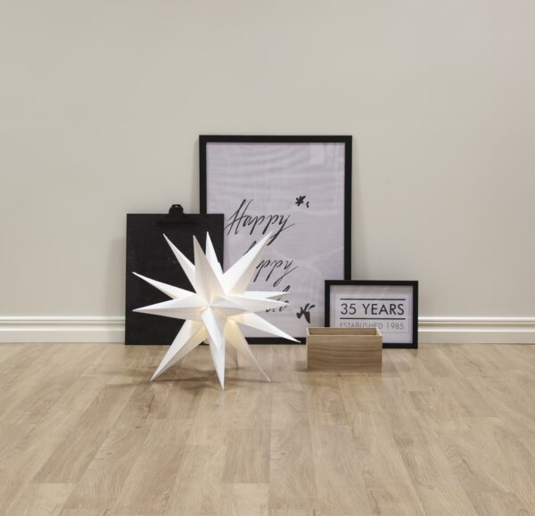 Täht Alice soe valge 60x18x h60cm 1LED