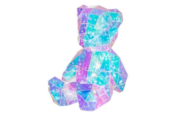 Valgusdekoratsioon Karu läbipaistev 20x21x h26cm 100LED