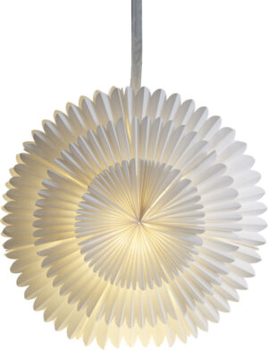 Täht paberist Frost valge 50x23x h50cm