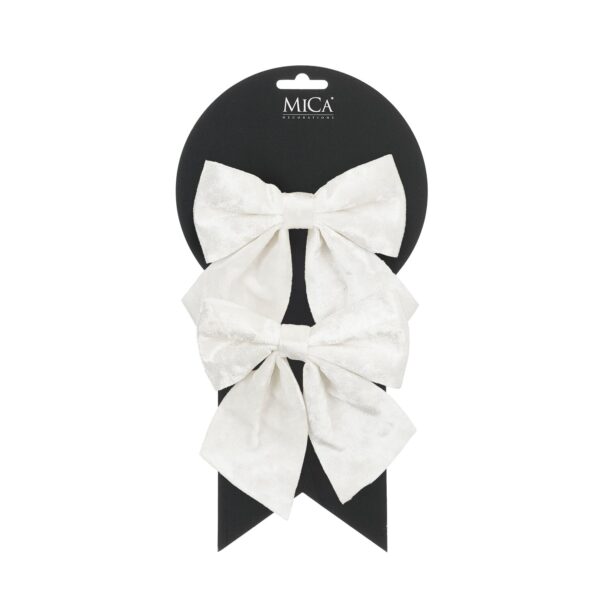 Lipsud samet valge 12x13cm 2tk/pk