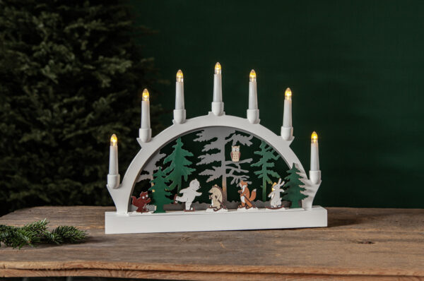 Advendiküünal Forest friends 10LED värviline