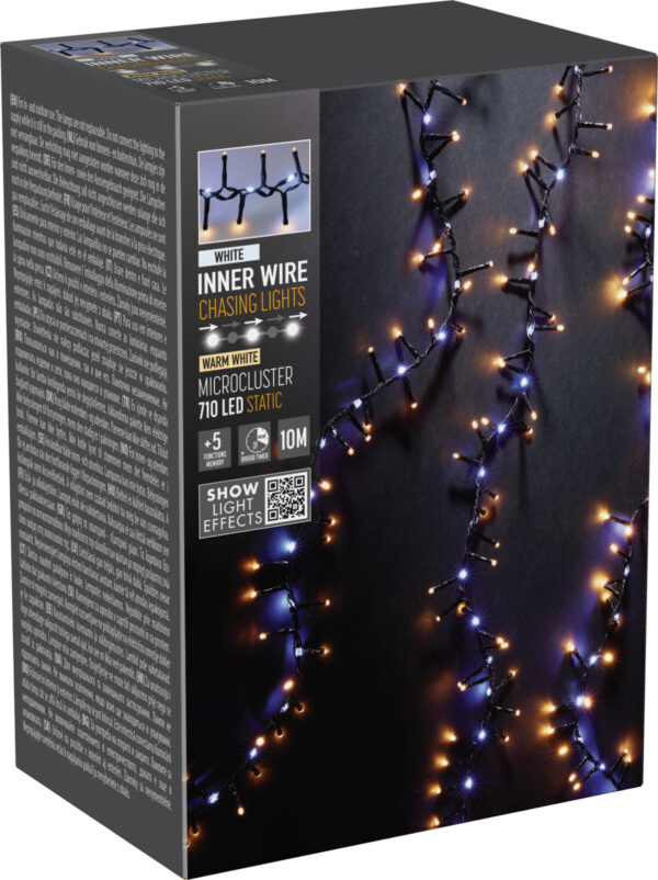 Valguskett langev vesi soe ja külm valge 10m 710LED IP44