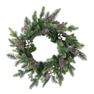 Kunstpärg Thea valgete marjadega Ø50cm