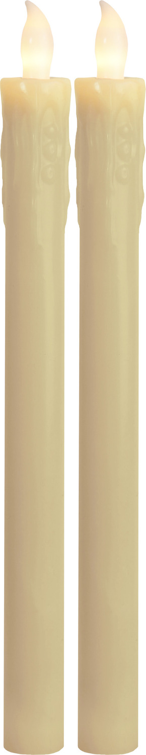 LED küünal Antiik shampanja Ø2,1x h25cm 2tk/pk