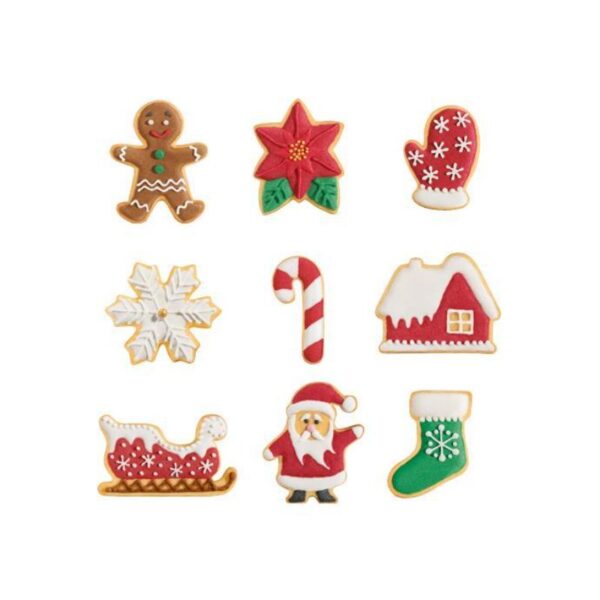 Piparkoogivormid Delicia 9tk