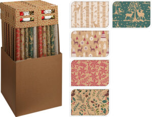 Kinkepaberi komplekt 3paberit, 3lipsu, 3paela erinevad 1tk