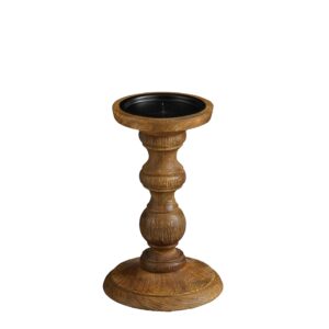 Küünlajalg Cosby tumepruun Ø10x h20cm