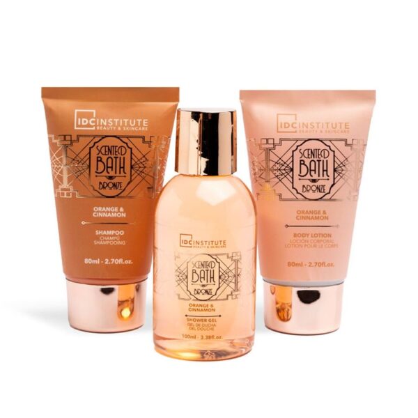 Kinkekomplekt Bronze kosmeetikakotis (3 toodet)