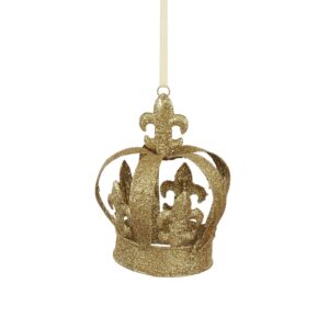 Kuuseehe kroon kuldne Ø12x h15cm