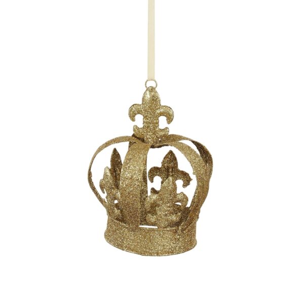 Kuuseehe kroon kuldne Ø12x h15cm