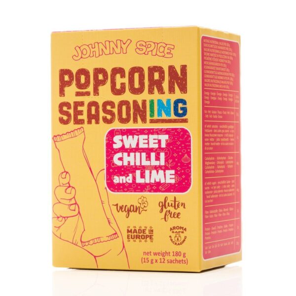 Maitseaine popkornile Sweet Chilli & Lime 180g