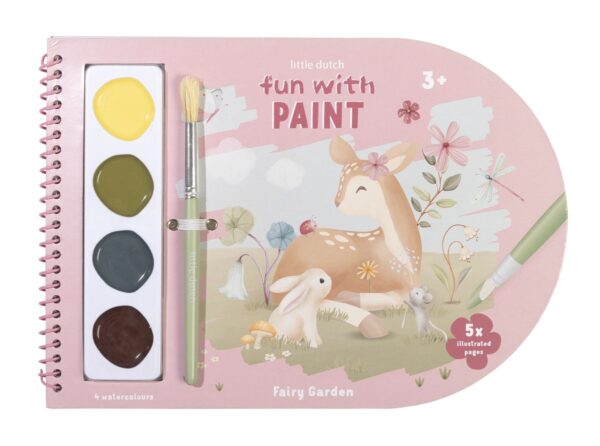 Little Dutch Maalimisraamat Fairy Garden