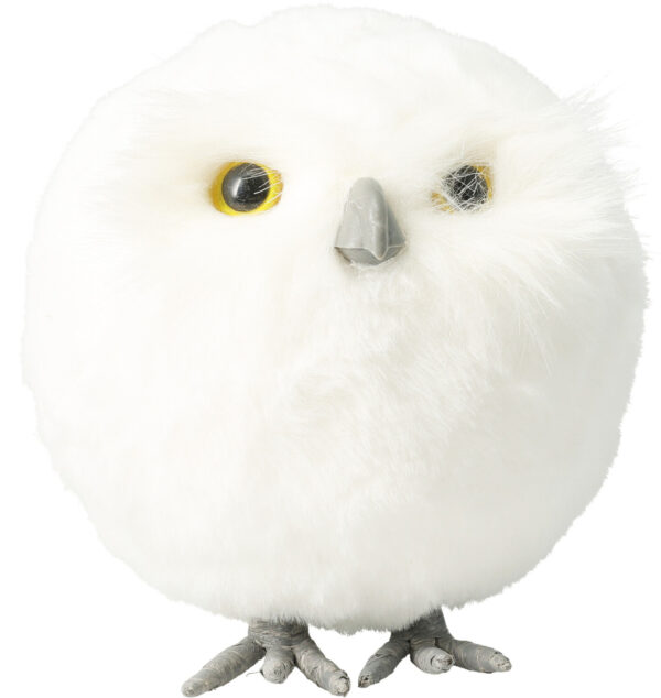 Dekoratsioon öökull seisev 15x15x h17cm värvivalik 1tk