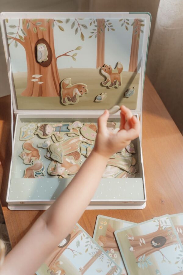 Little Dutch Magnetpusle Forest Friends FSC