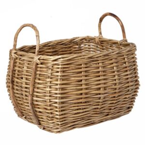 Korv Asta pruun, punutud 52x48x h43cm