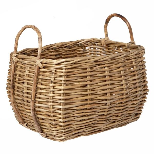 Korv Asta pruun, punutud 52x48x h43cm