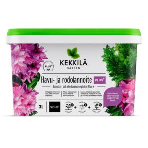 Kekkilä Okaspuu- ja rodoväetis Plus+ 3L