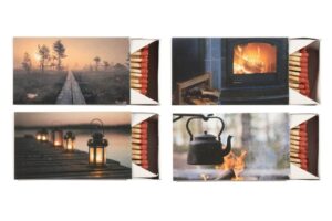 Tuletikud 10cm 40tk/pk erinevad 1tk