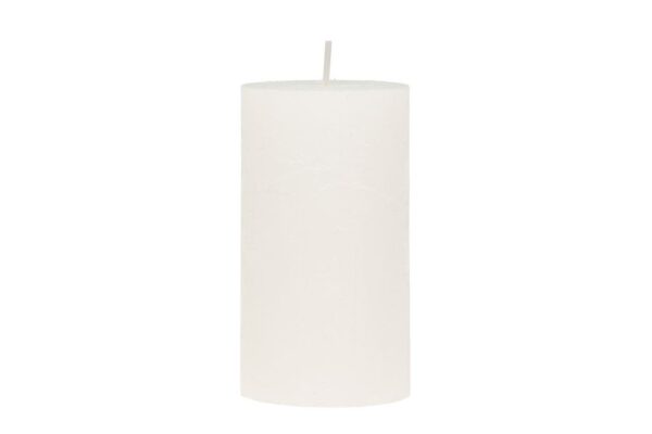 Küünal Pillar valge 62h Ø6,8x h12cm