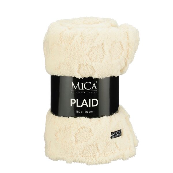 Pleed Mica valge 180x130cm