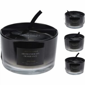 Lõhnaküünal tumedas klaasis 310g Ø13cm erinevad 1tk