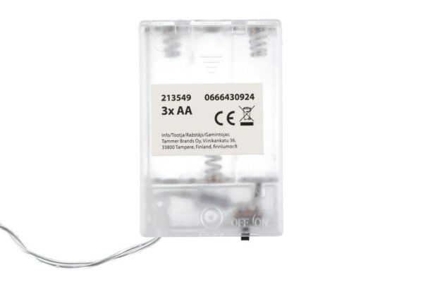 Pärlikett soe valge 2m 20LED