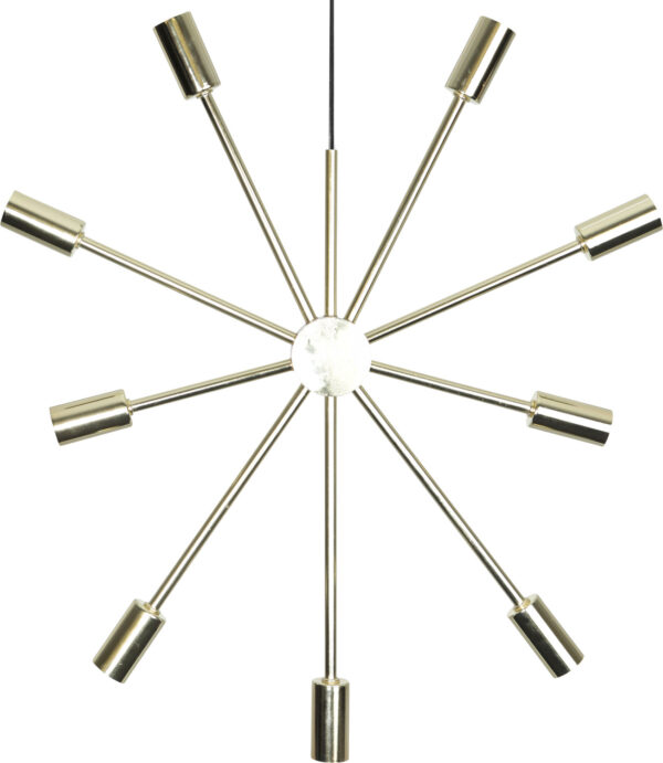 Täht metallist Pix messing 50x3x56cm